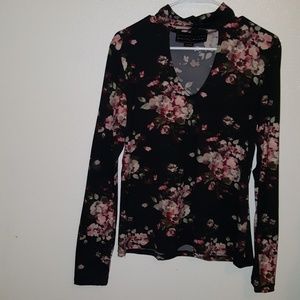 Floral Polly and Esther top